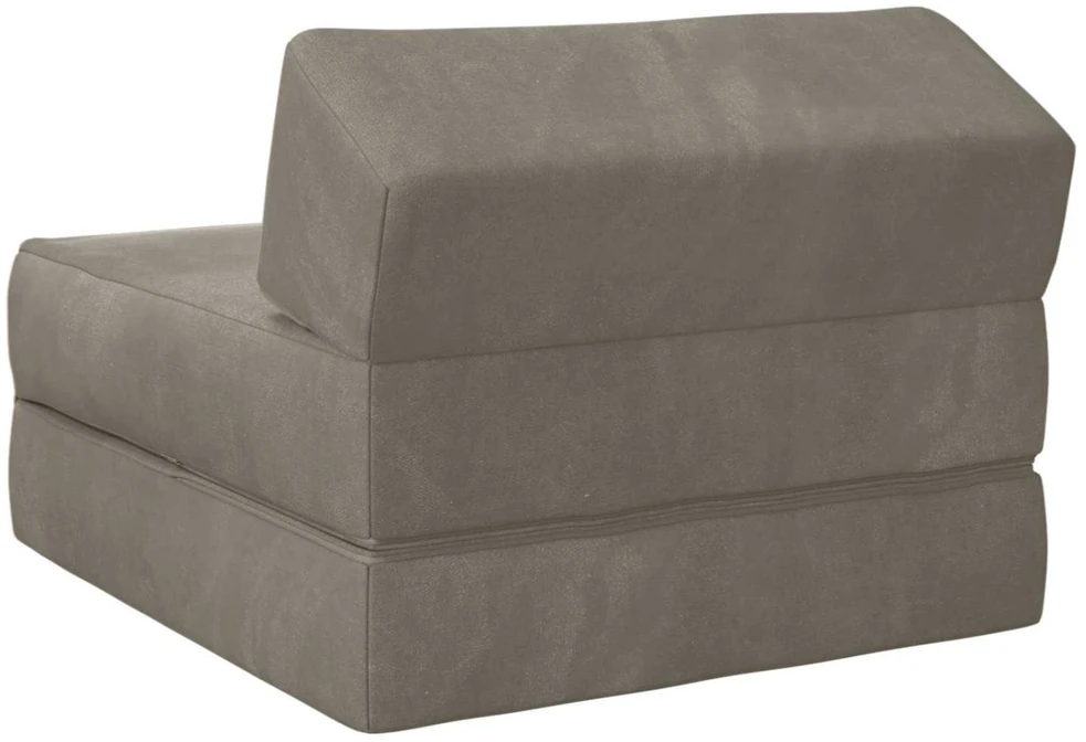 Sofa Sulankstomas Sofos Lova Šviesiai pilka 60 x 70 x 41 cm Audinys