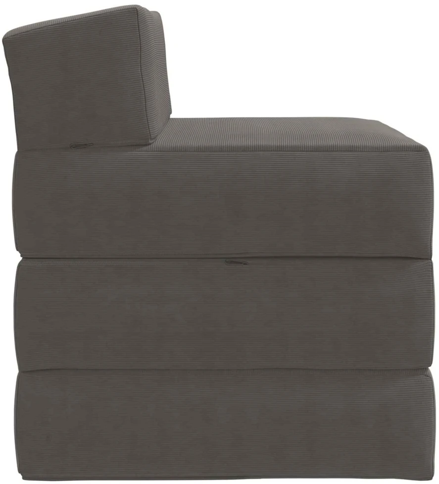 Sofa Sulankstomas Sofos Lova Šviesiai pilka 200 x 70 x 10 cm