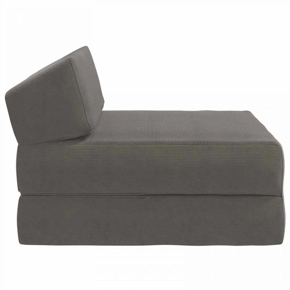 Sofa Sulankstomas Sofos Lova Šviesiai pilka 60 x 70 x 41 cm Audinys