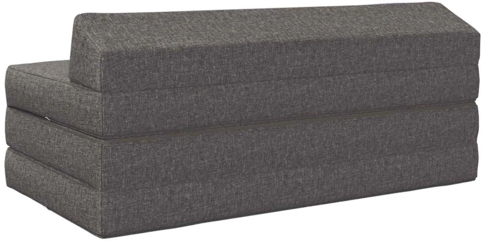 Sofa Sulankstomas Sofos Lova Šviesiai pilka 120 x 60 x 49 cm Audinys