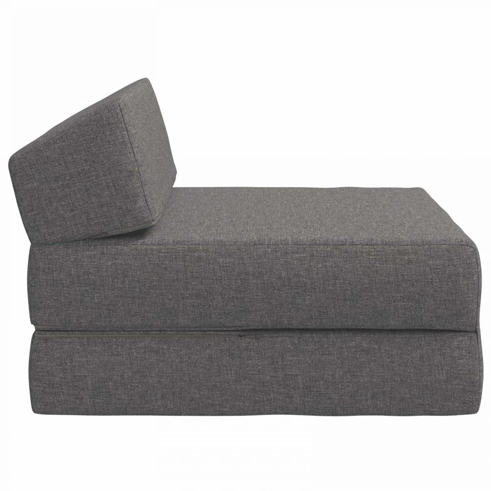Sofa Sulankstomas Sofos Lova Šviesiai pilka 60 x 70 x 41 cm Audinys