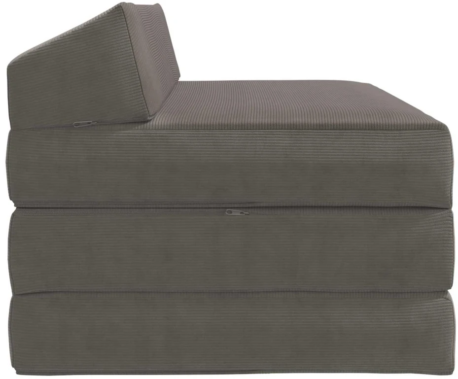 Sofa Sulankstomas Sofos Lova Šviesiai pilka 120 x 60 x 49 cm Audinys