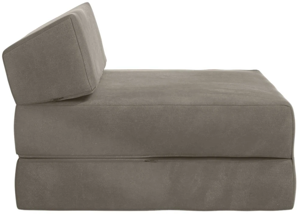 Sofa Sulankstomas Sofos Lova Šviesiai pilka 60 x 70 x 41 cm Audinys