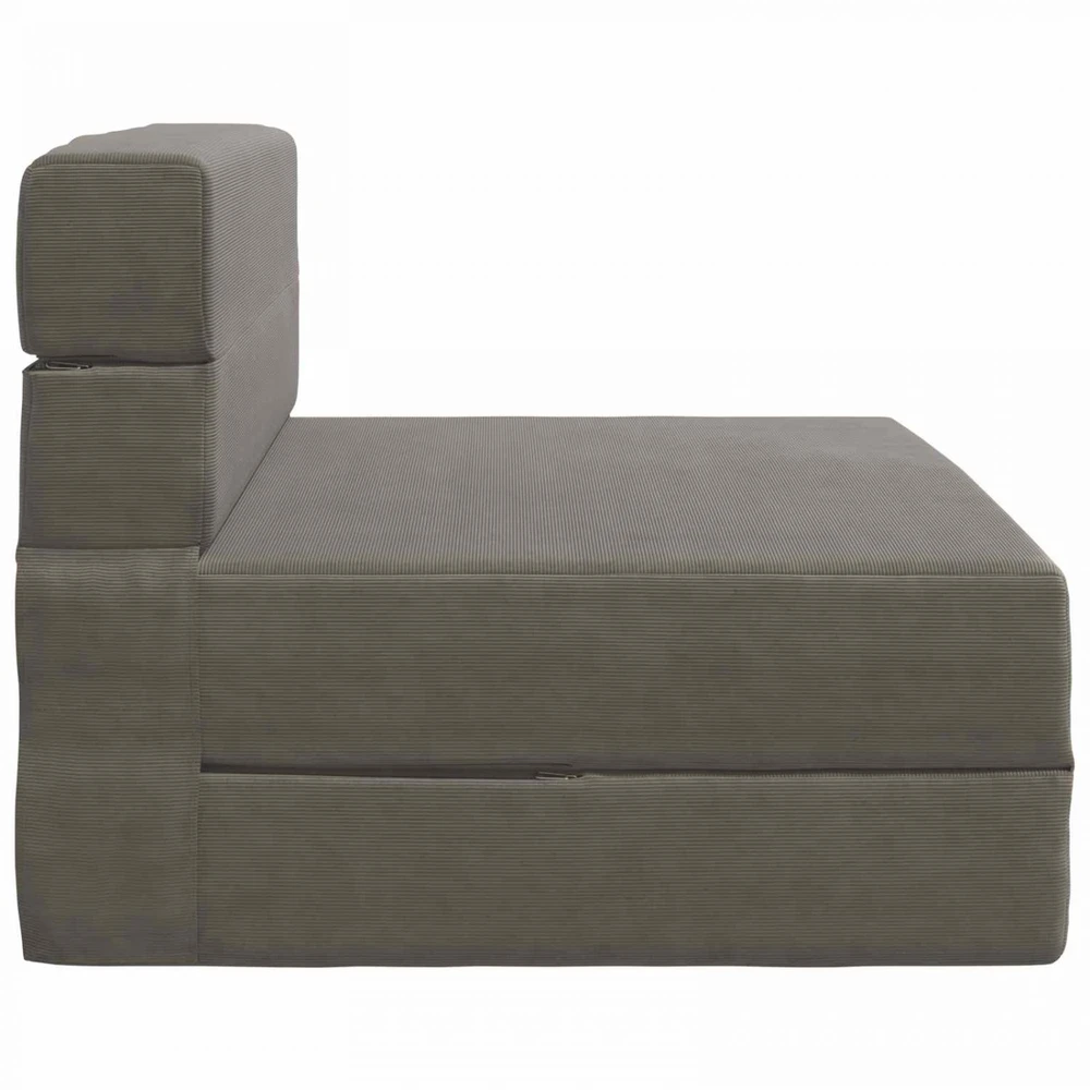 Sofa Sulankstomas Sofos Lova Šviesiai pilka 70 x 72 x 60 cm Audinys