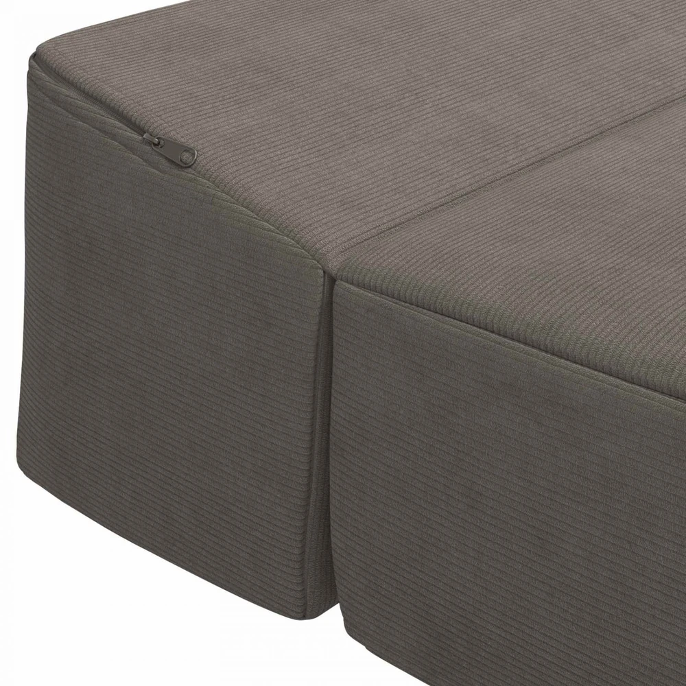 Sofa Sulankstomas Sofos Lova Šviesiai pilka 200 x 70 x 15 cm