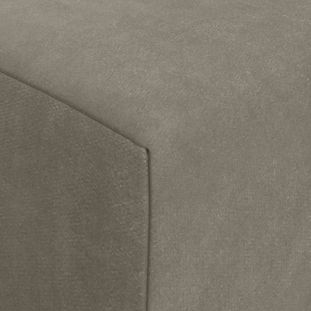 Sofa Sulankstomas Sofos Lova Šviesiai pilka 200 x 70 x 10 cm Aksomas