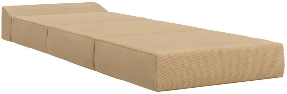 Sofa Sulankstomas Sofos Lova Šviesiai žalia pilka 200 x 70 x 10 cm