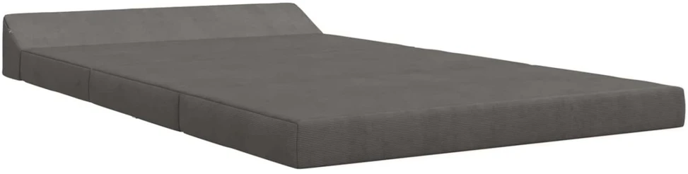 Sofa Sulankstomas Sofos Lova Tamsiai pilka 120 x 60 x 49 cm Audinys
