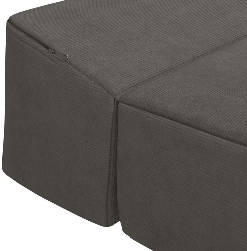 Sofa Sulankstomas Sofos Lova Tamsiai pilka 200 x 70 x 10 cm