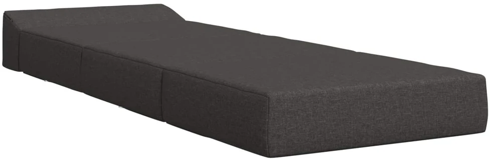 Sofa Sulankstomas Sofos Lova Tamsiai pilka 200 x 70 x 10 cm Audinys
