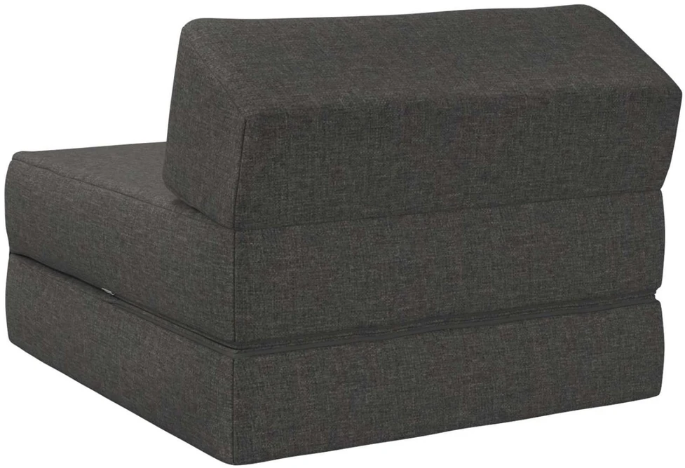 Sofa Sulankstomas Sofos Lova Tamsiai pilka 60 x 70 x 41 cm Audinys