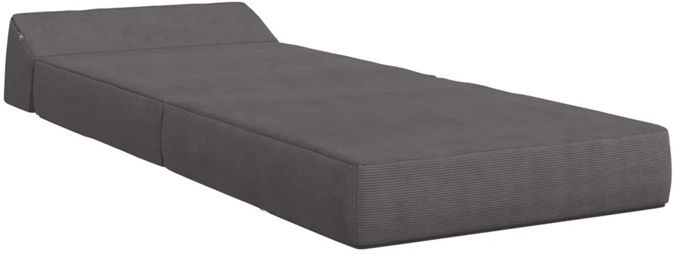 Sofa Sulankstomas Sofos Lova Tamsiai pilka 60 x 70 x 41 cm Audinys