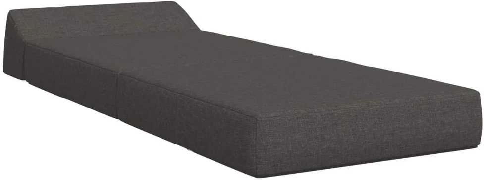 Sofa Sulankstomas Sofos Lova Tamsiai pilka 60 x 70 x 41 cm Audinys