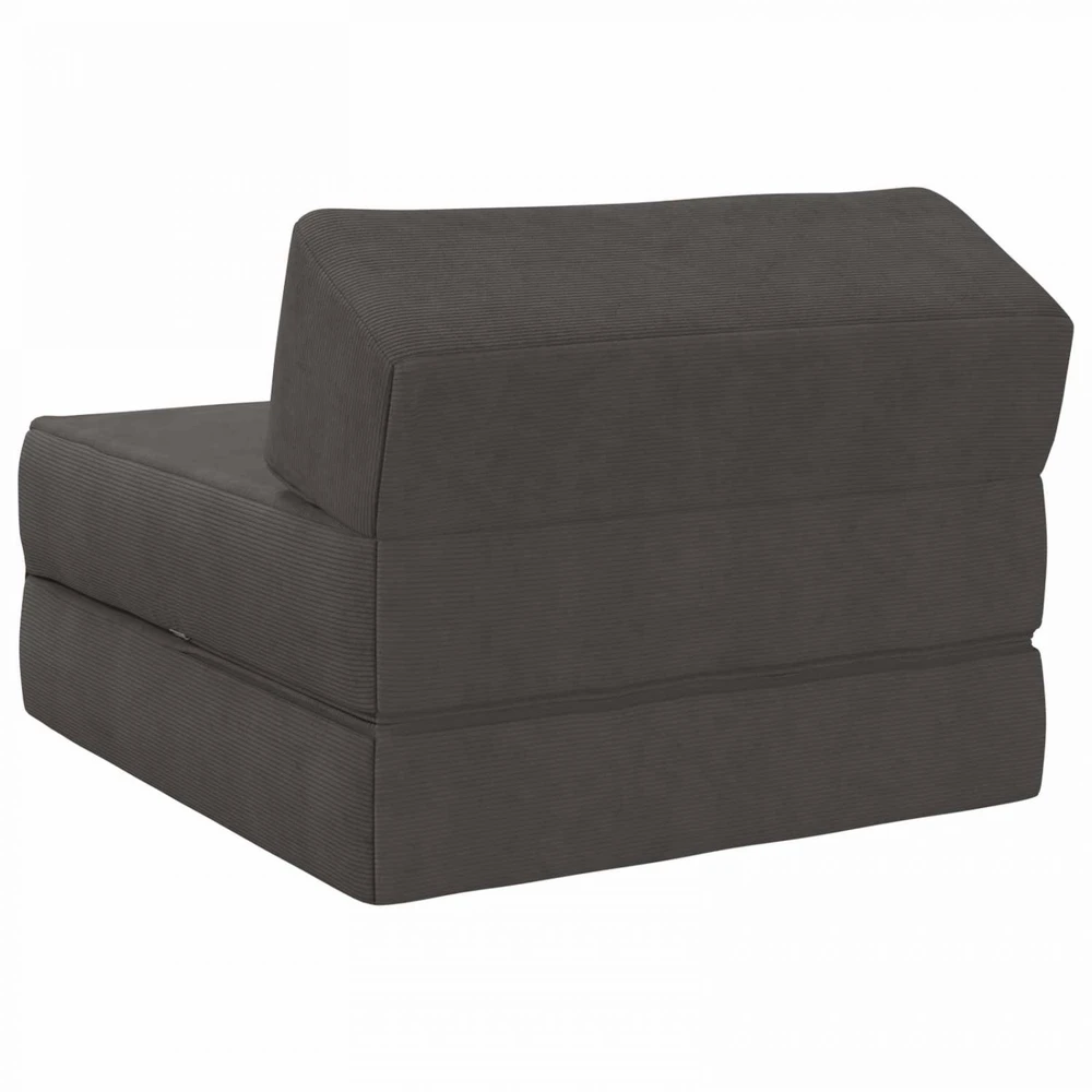 Sofa Sulankstomas Sofos Lova Tamsiai pilka 60 x 70 x 41 cm Audinys