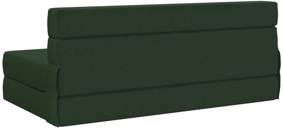 Sofa Sulankstomas Sofos Lova Tamsiai žalia 152 x 86,5 x 60 cm