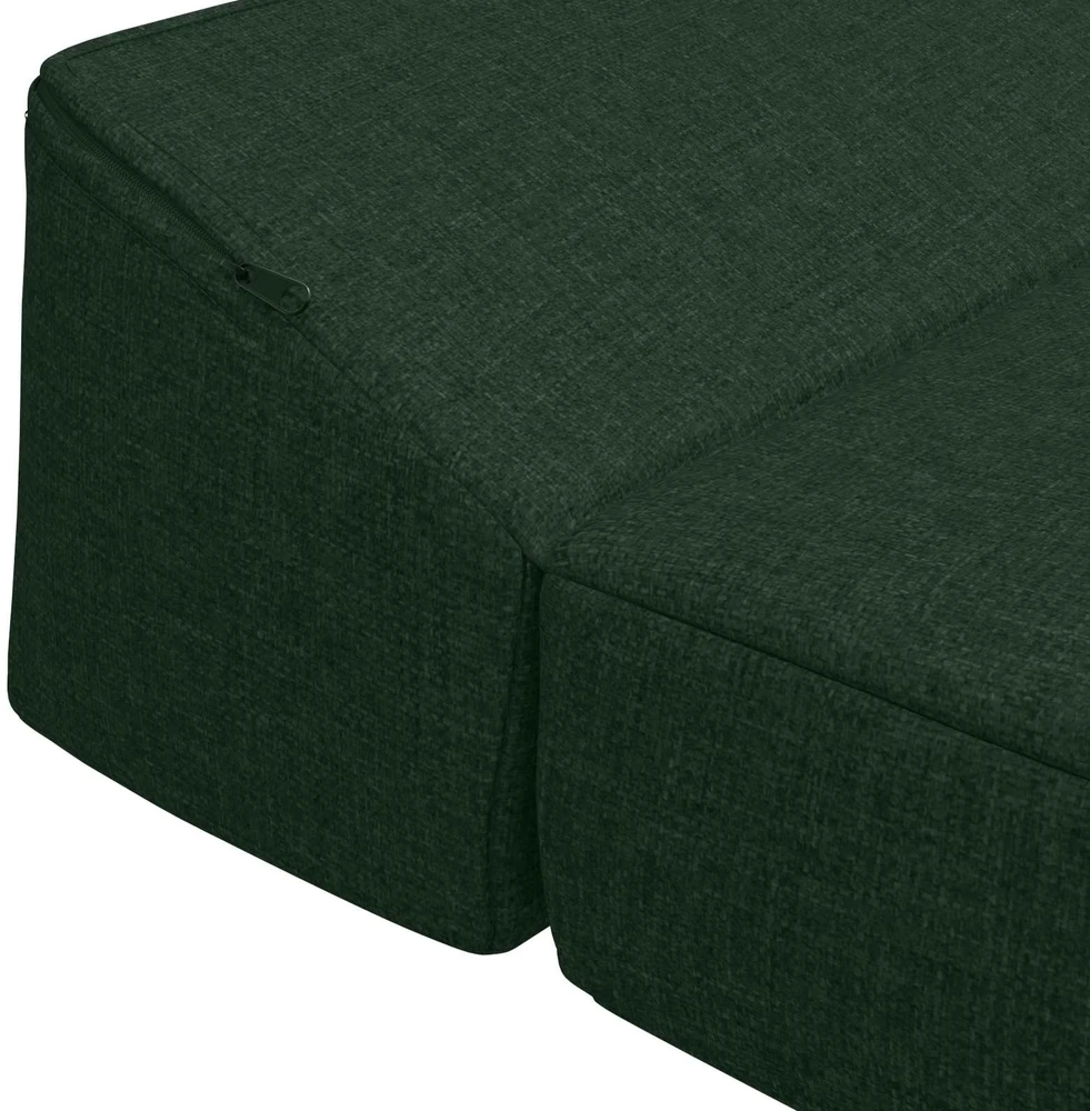 Sofa Sulankstomas Sofos Lova Tamsiai žalia 70 x 60 x 49 cm Audinys
