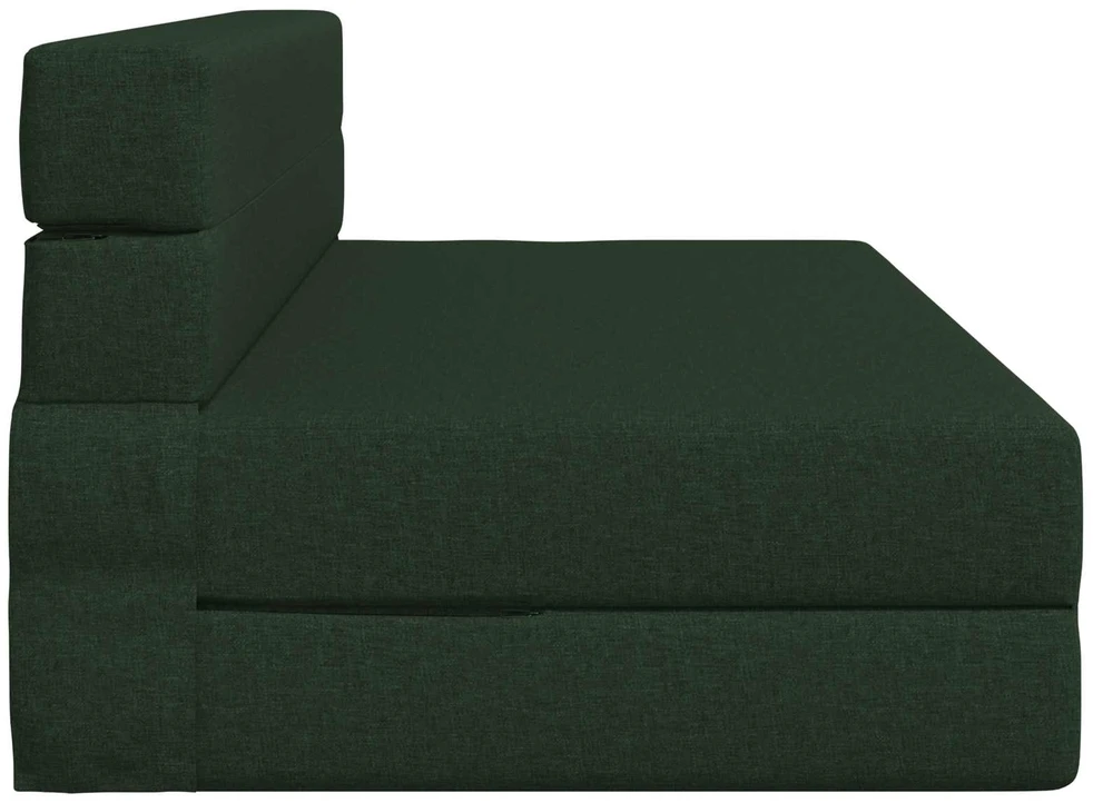 Sofa Sulankstomas Sofos Lova Tamsiai žalia 152 x 86,5 x 60 cm