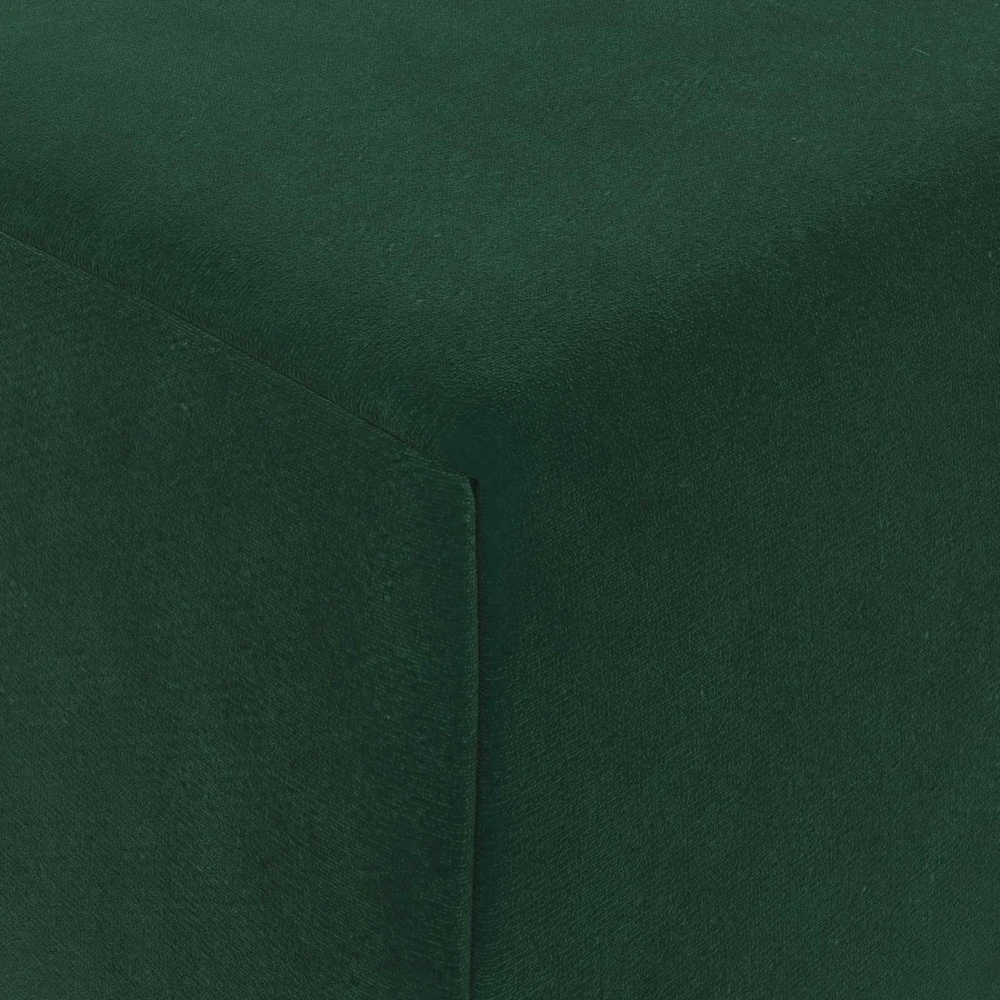 Sofa Sulankstomas Sofos Lova Tamsiai žalia 200 x 70 x 10 cm Aksomas