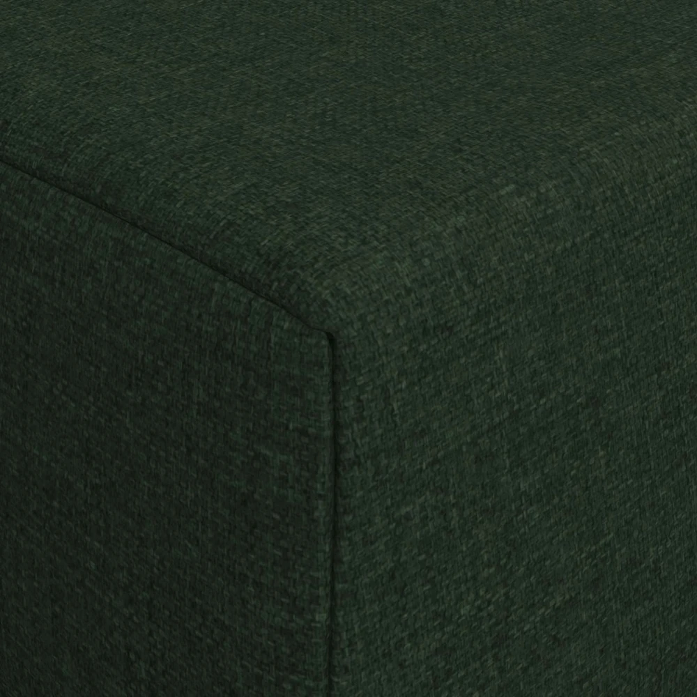 Sofa Sulankstomas Sofos Lova Tamsiai žalia 200 x 70 x 10 cm Audinys