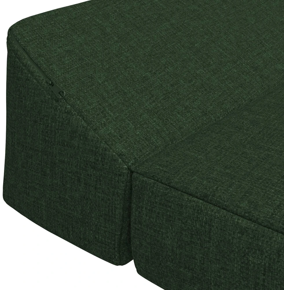 Sofa Sulankstomas Sofos Lova Tamsiai žalia 120 x 60 x 49 cm Audinys