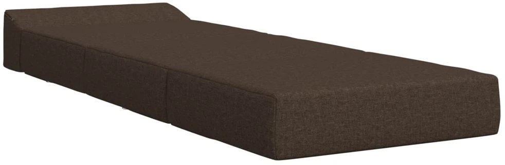 Sofa Sulankstomas Sofos Lova Taupe 200 x 70 x 15 cm Audinys