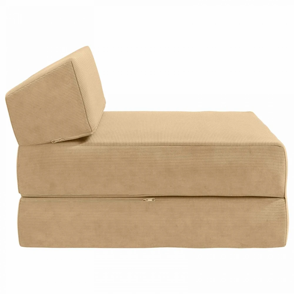 Sofa Sulankstomas Sofos Lova Žalias pilkas 60 x 70 x 41 cm Audinys