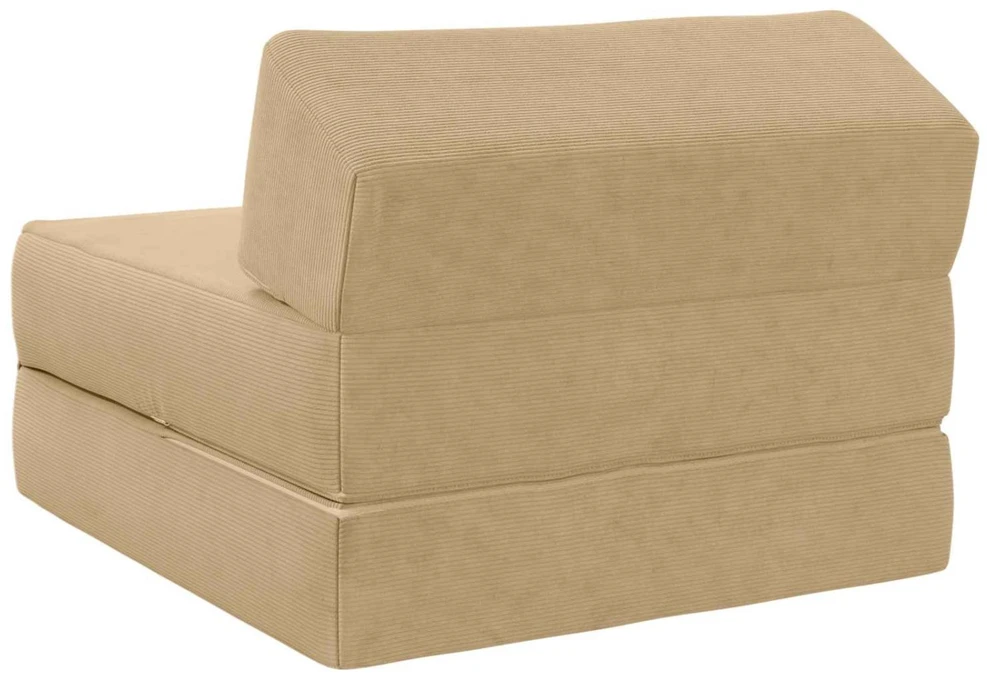 Sofa Sulankstomas Sofos Lova Žalias pilkas 60 x 70 x 41 cm Audinys