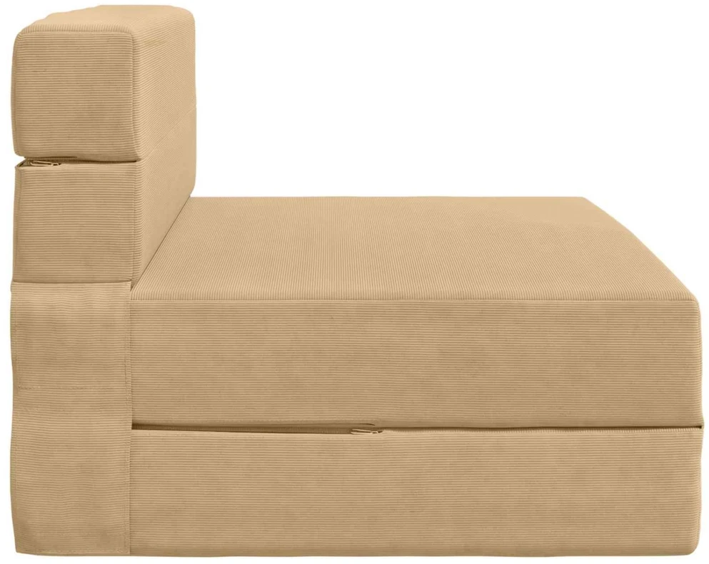 Sofa Sulankstomas Sofos Lova Žalias pilkas 70 x 72 x 60 cm Audinys