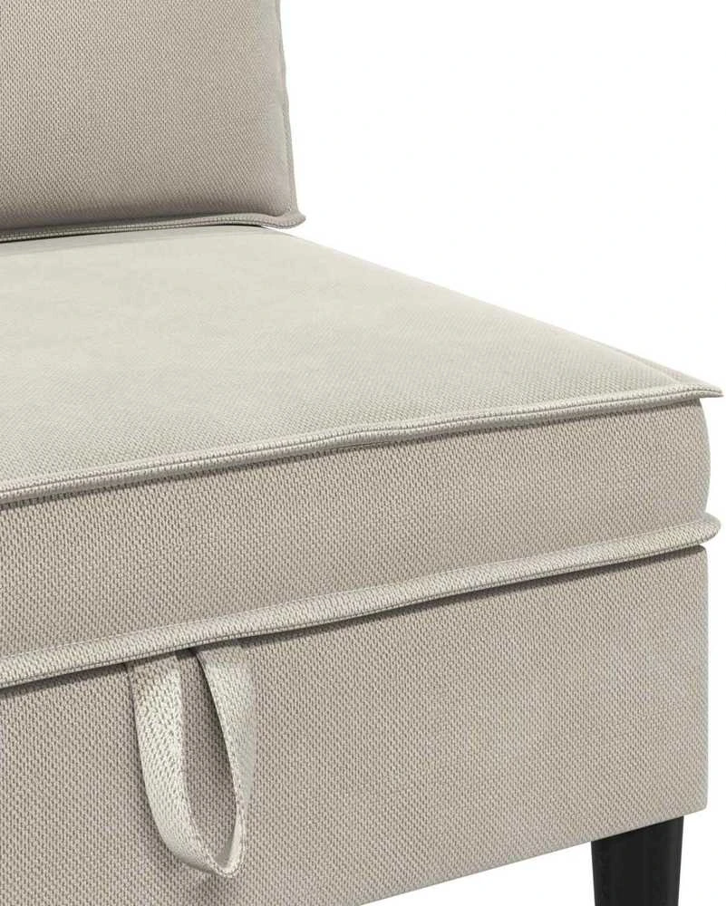 Sofa Svetainės baldų komplektas 3 vnt. Avižinė Audinys