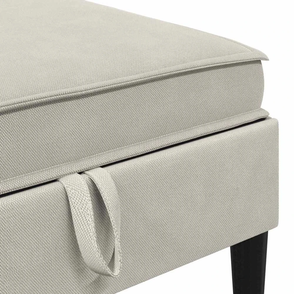 Sofa Svetainės baldų komplektas 6 vnt. Avižinė Audinys