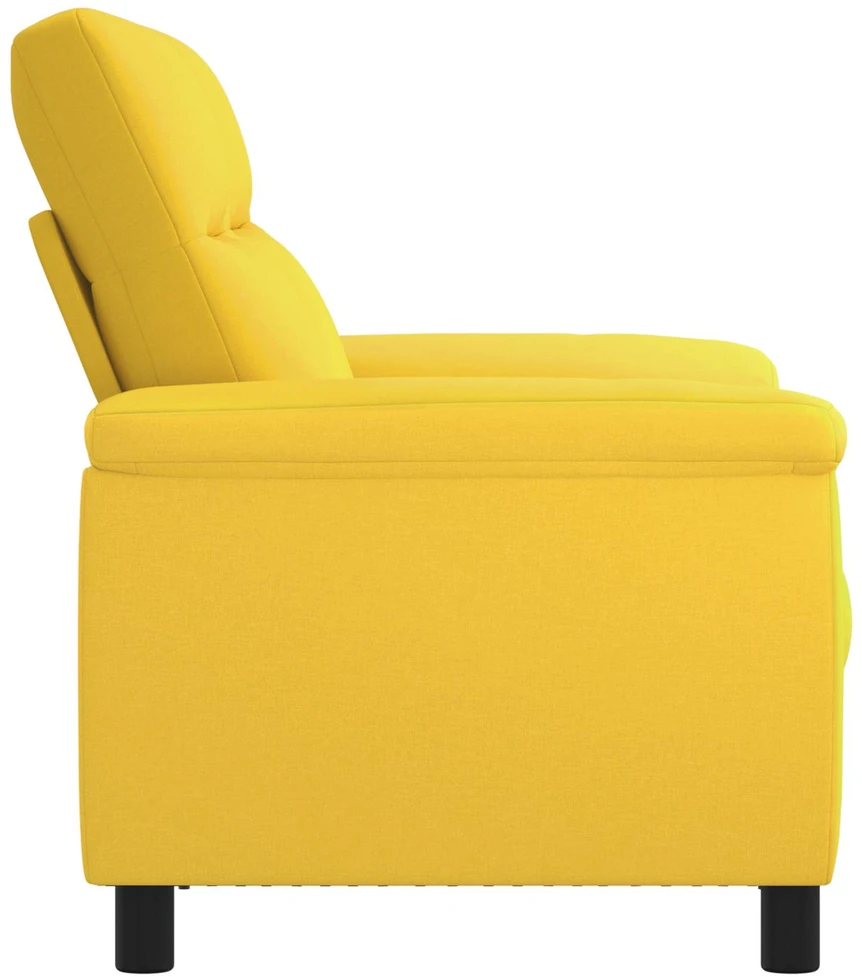 Sofa Šviesi geltona 178 x 90 x 95 cm Audinys