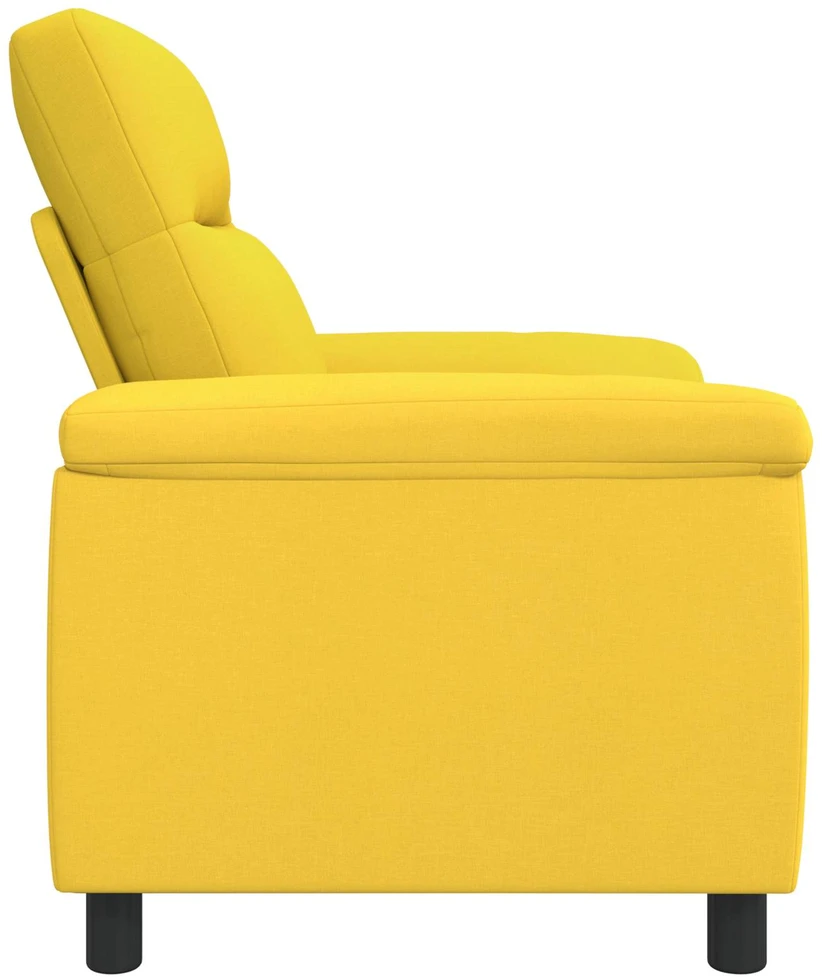 Sofa Šviesi geltona 95 x 90 x 95 cm Audinys