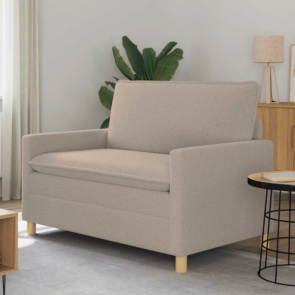 Sofa Šviesiai pilka 126 x 81 x 87,5 cm Audinys