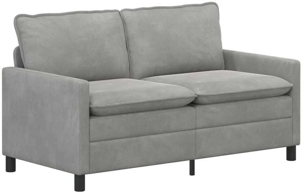 Sofa Šviesiai pilka 156 x 81 x 87,5 cm Aksomas