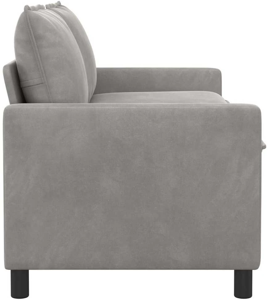Sofa Šviesiai pilka 156 x 81 x 87,5 cm Aksomas