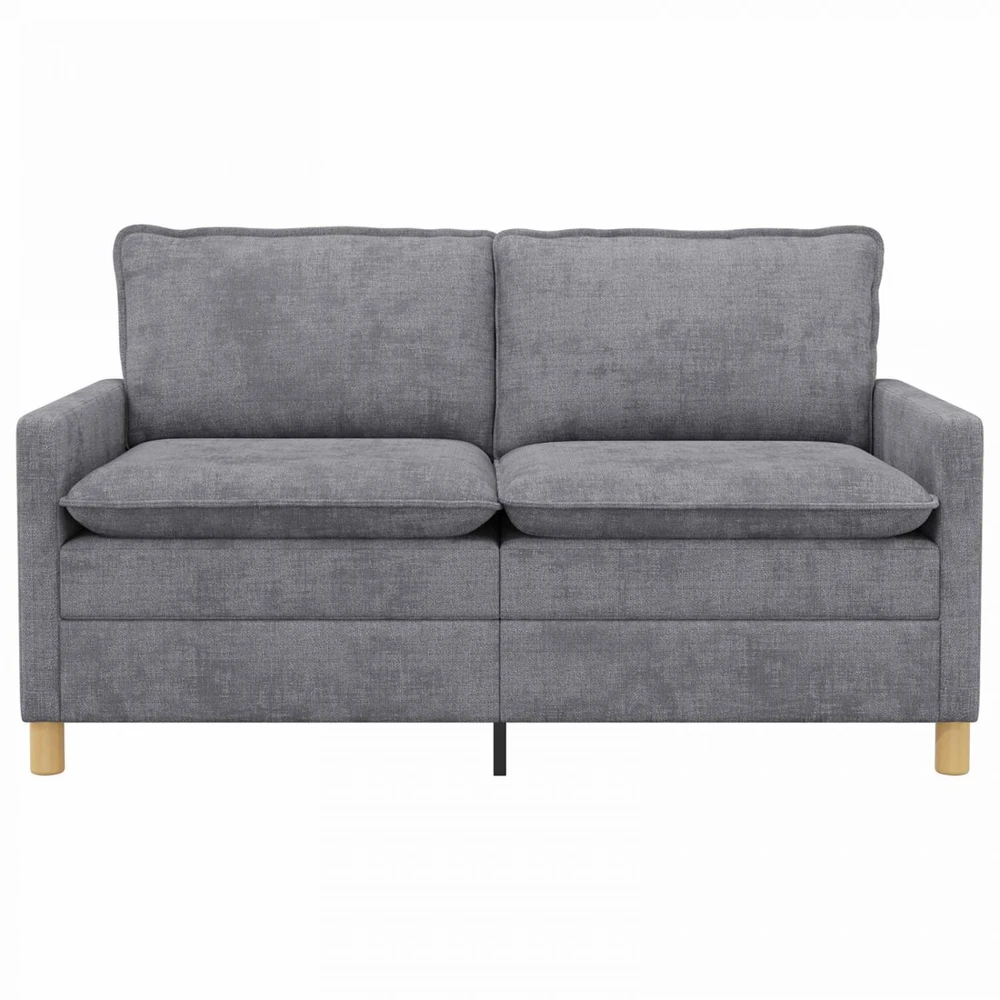Sofa Šviesiai pilka 156 x 81 x 87,5 cm Poliesteris