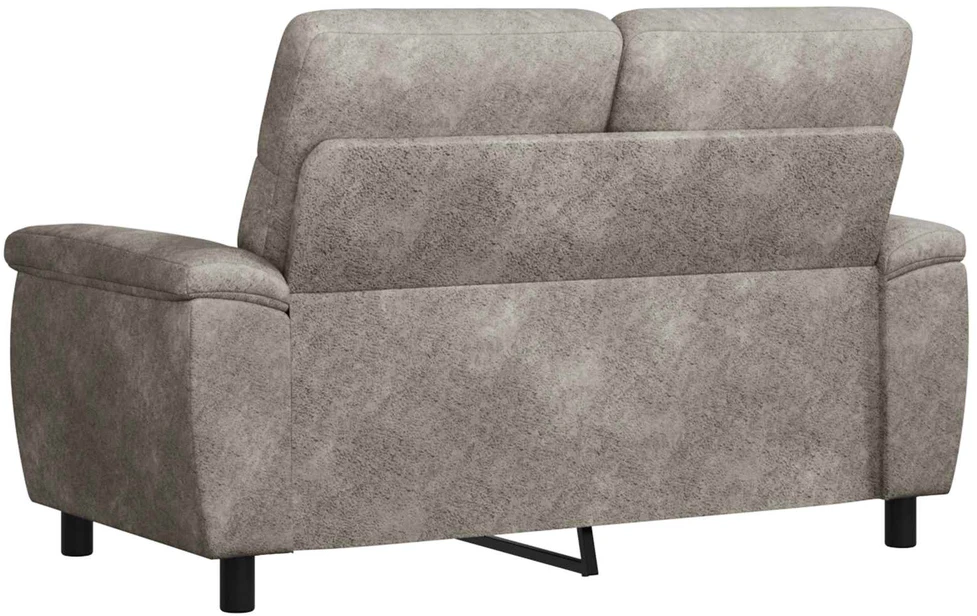 Sofa Šviesiai pilka 158 x 90 x 95 cm Dirbtinė suedė oda
