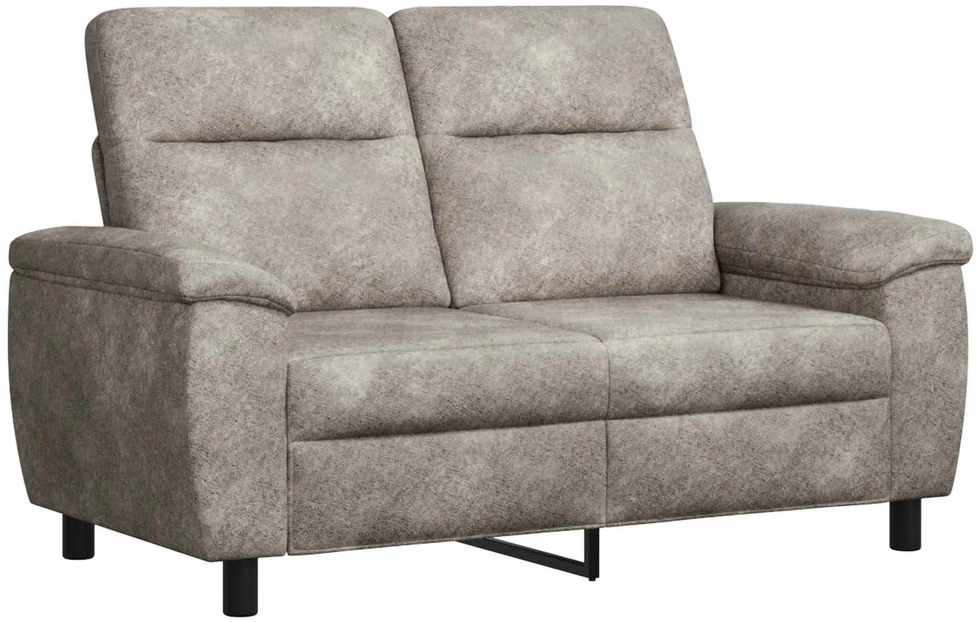 Sofa Šviesiai pilka 158 x 90 x 95 cm Dirbtinė suedė oda