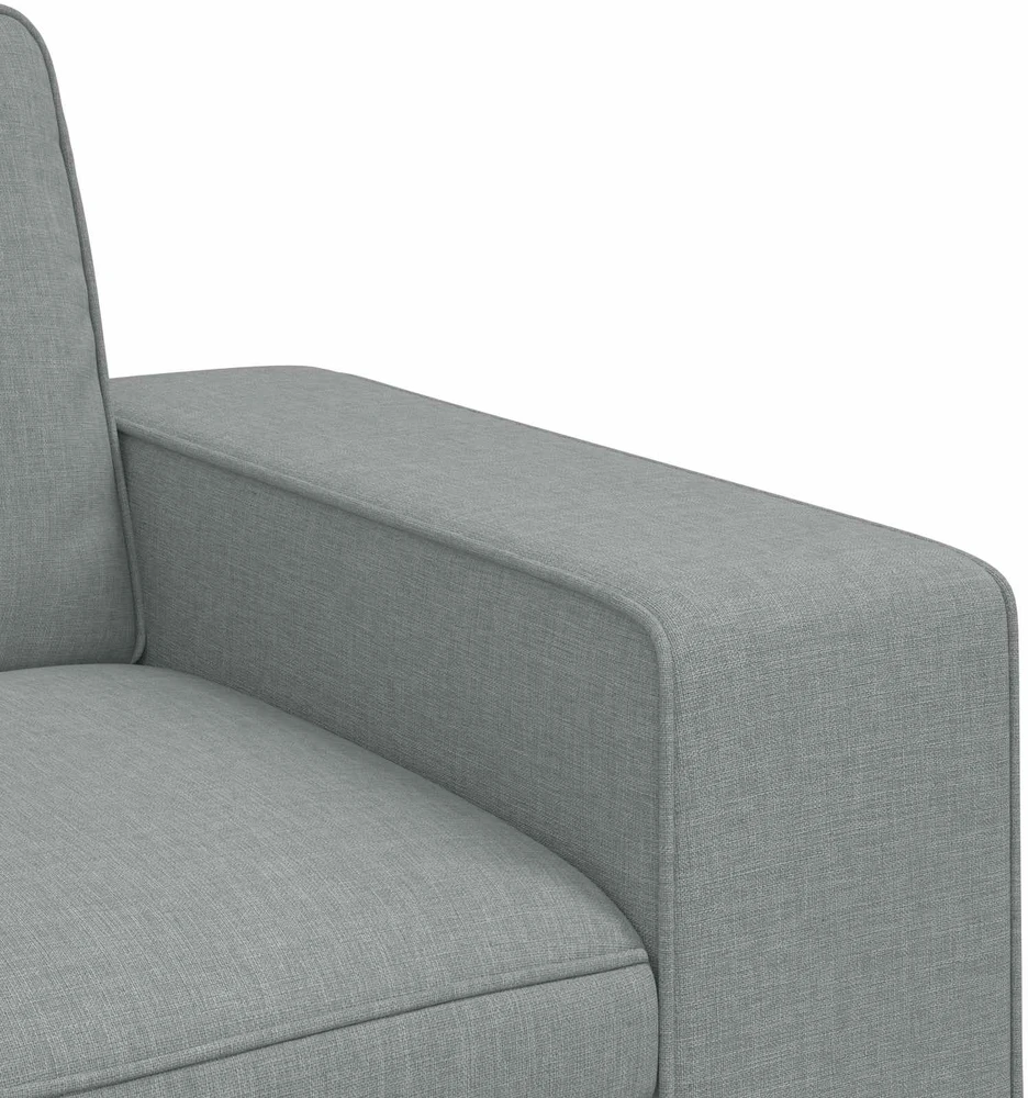 Sofa Šviesiai pilka 162 x 80 x 82 cm Metalas