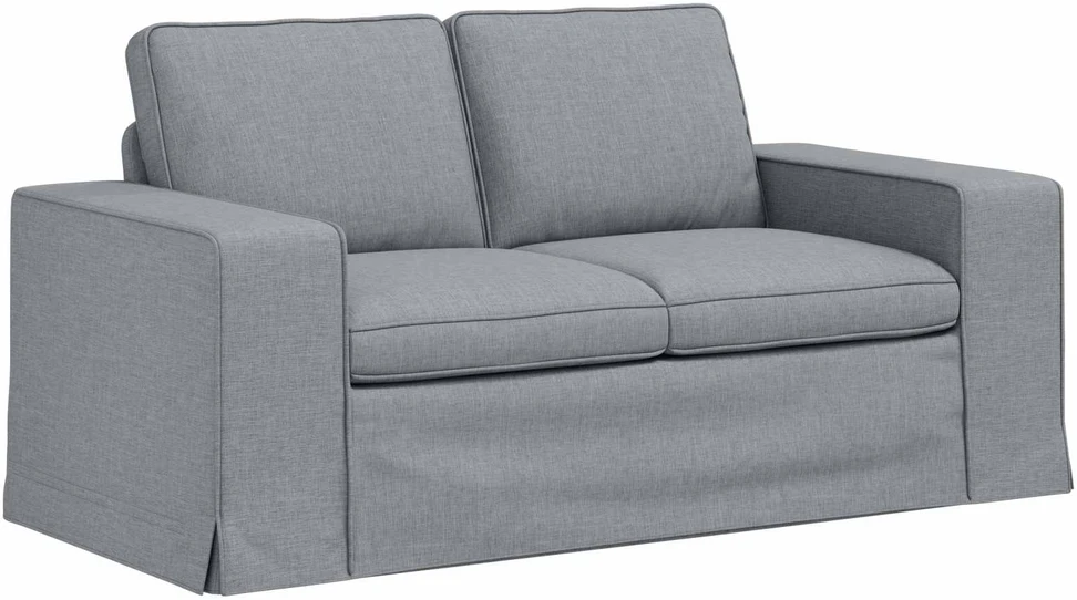 Sofa Šviesiai pilka 162 x 80 x 82 cm Metalas