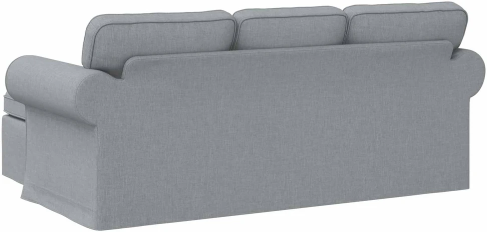 Sofa Šviesiai pilka 195 x 138 x 80 cm audinys