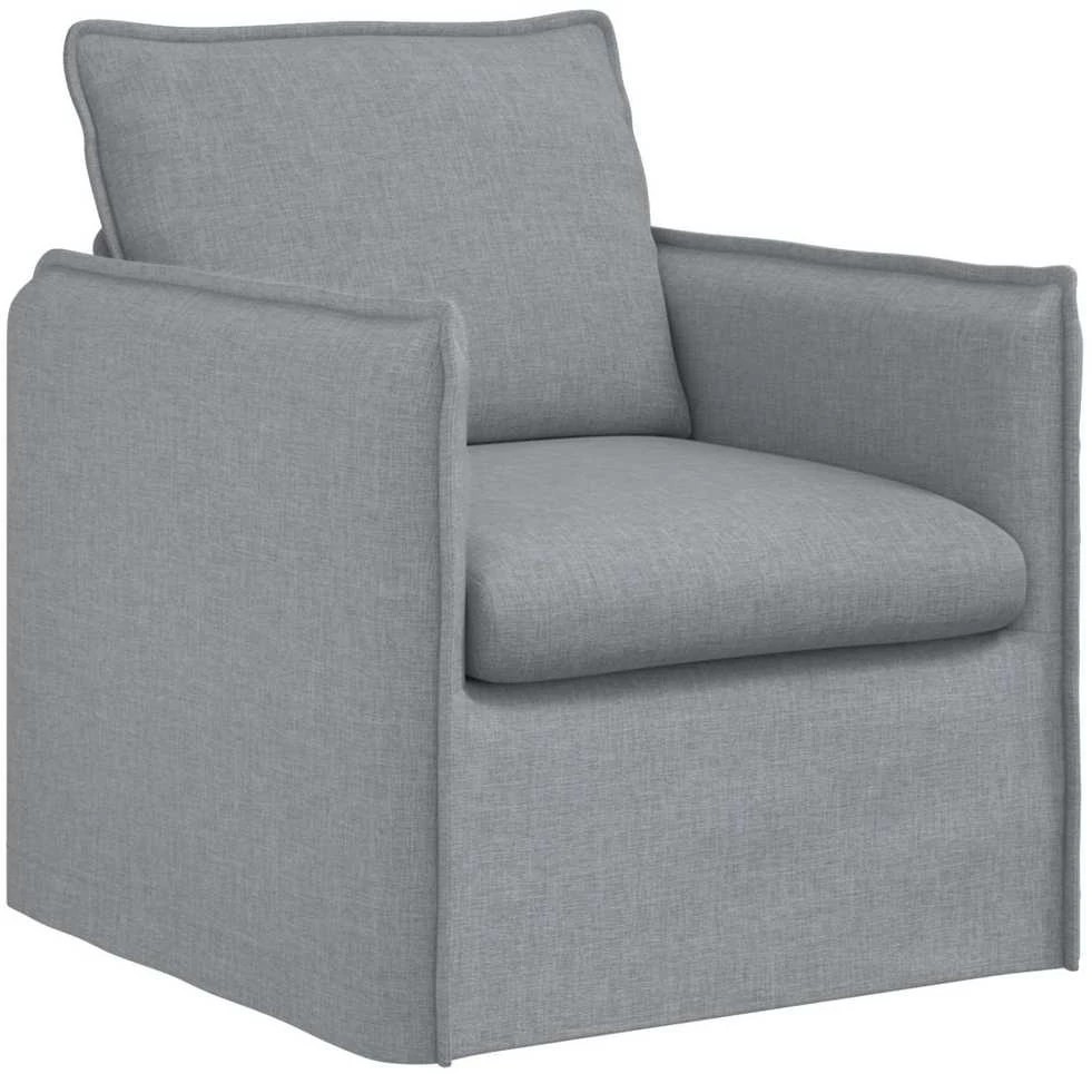 Sofa Šviesiai pilka 75 x 82 x 85 cm audinys