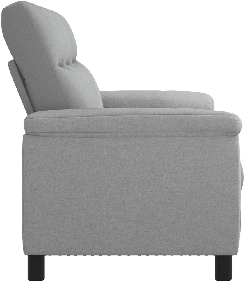 Sofa Šviesiai pilka 214 x 90 x 95 cm Audinys