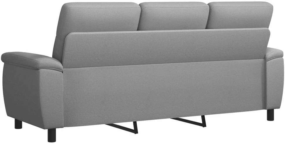 Sofa Šviesiai pilka 214 x 90 x 95 cm Audinys