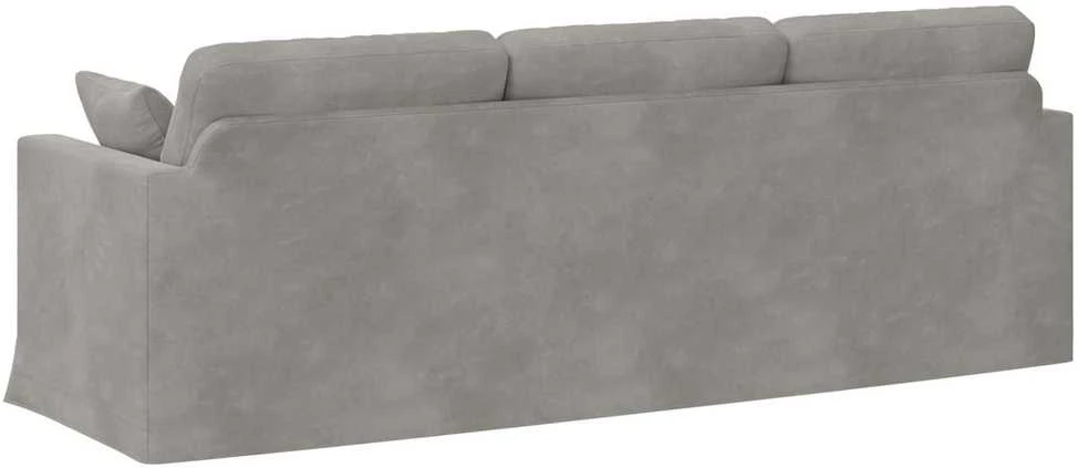 Sofa Šviesiai pilka 228 x 78 x 80 cm Aksomas