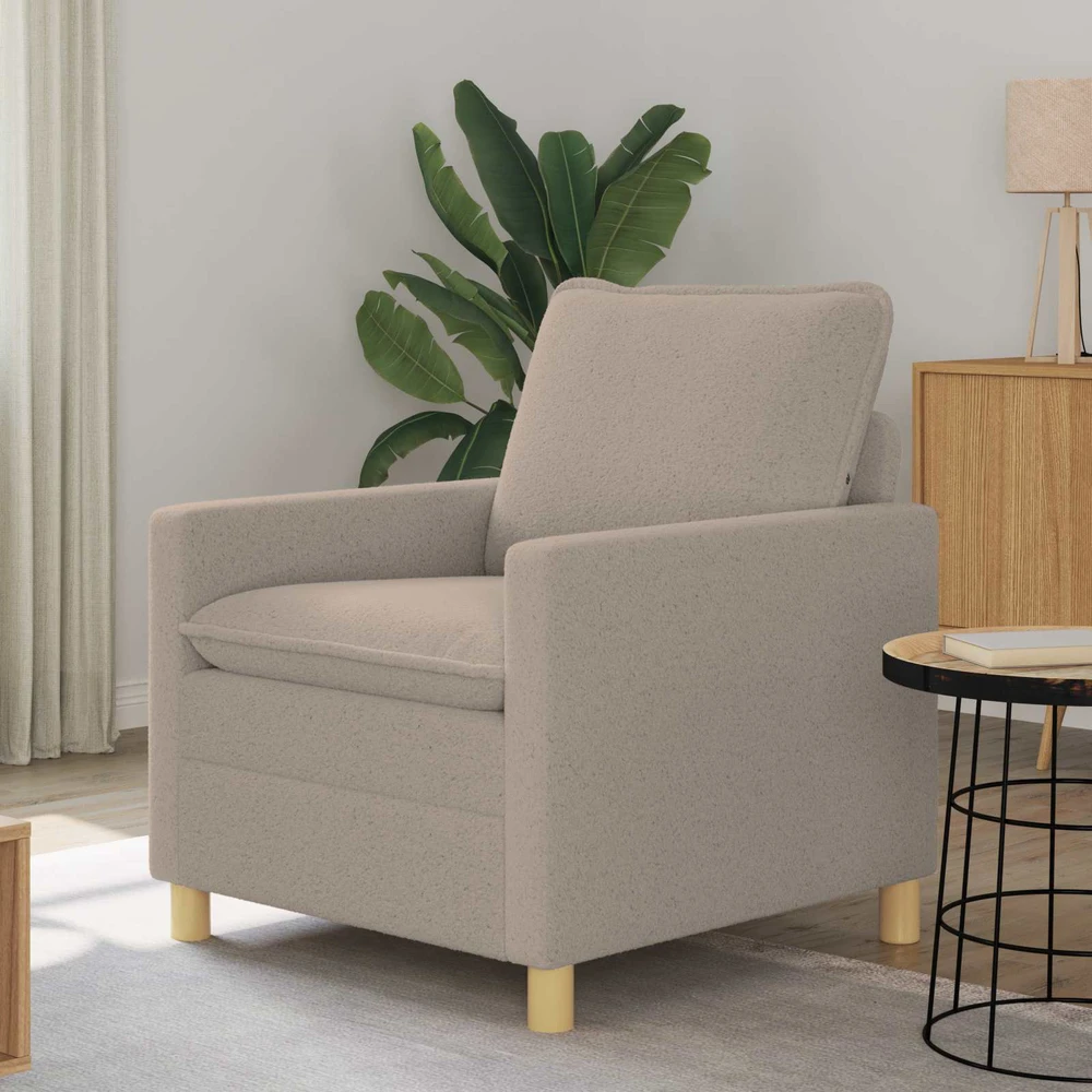 Sofa Šviesiai pilka 76 x 81 x 87,5 cm Audinys