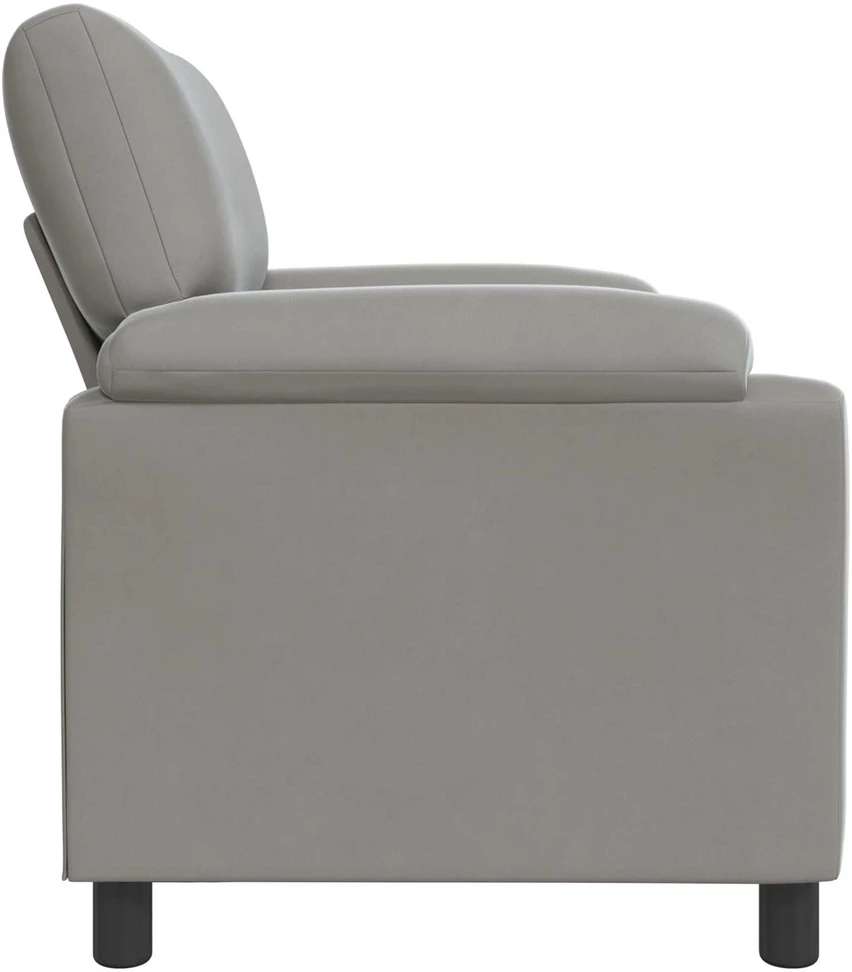 Sofa Šviesiai pilka 94 x 85 x 93 cm Aksomas