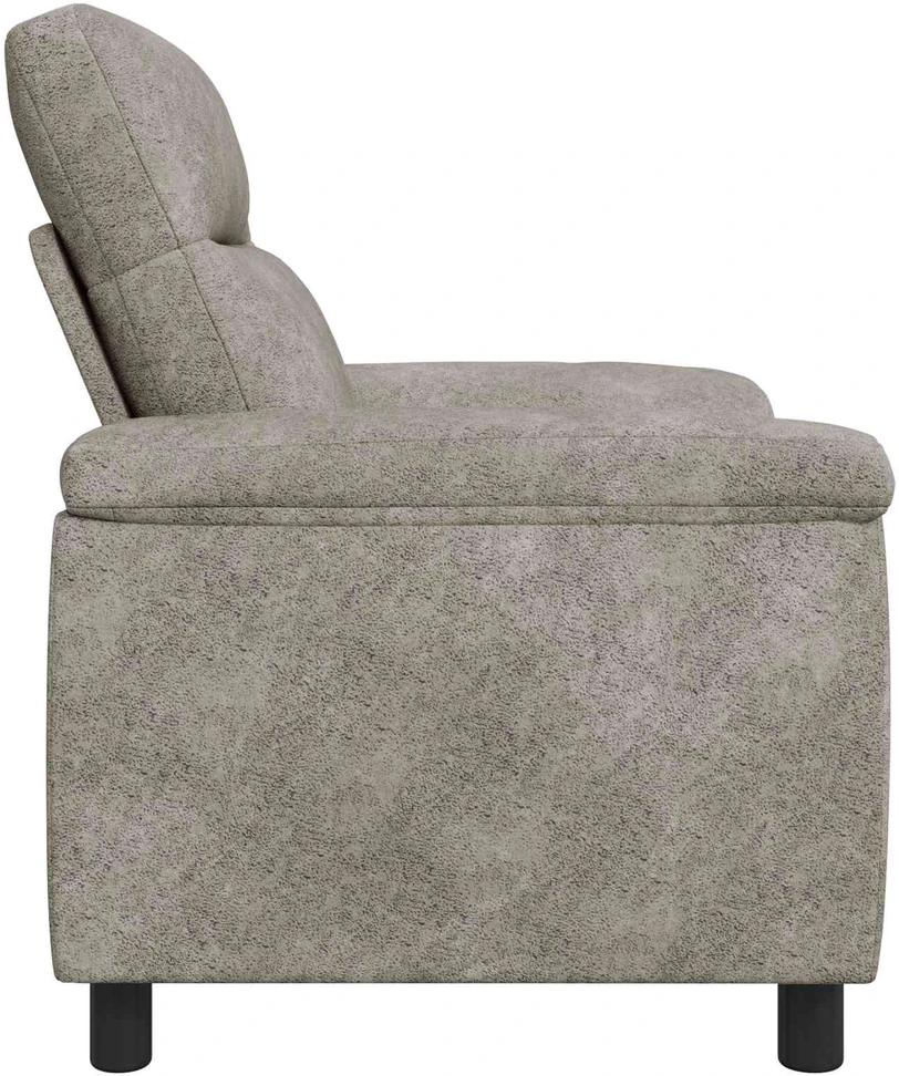 Sofa Šviesiai pilka 95 x 90 x 95 cm Dirbtinė suedė oda