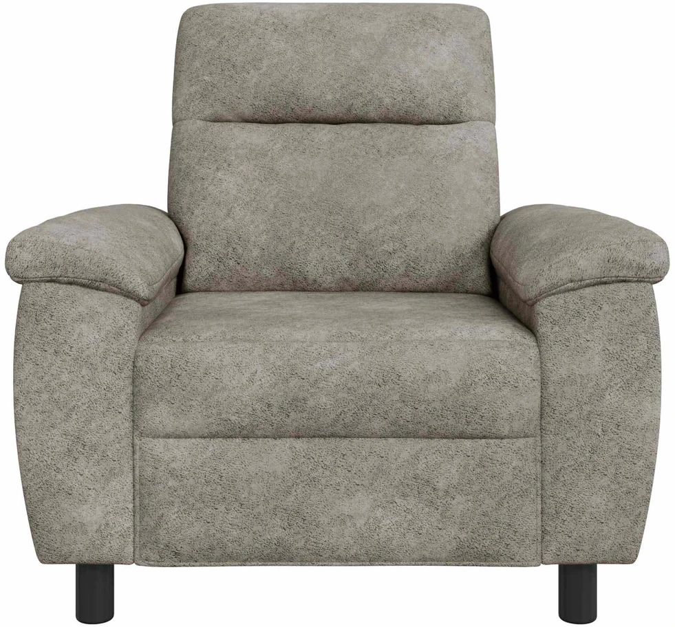 Sofa Šviesiai pilka 95 x 90 x 95 cm Dirbtinė suedė oda