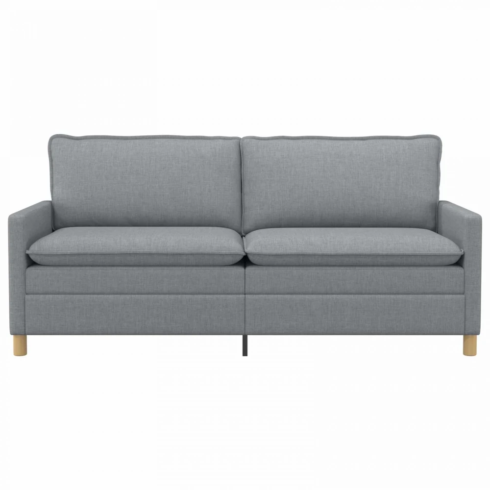 Sofa Šviesiai pilka 196 x 81 x 87,5 cm Audinys
